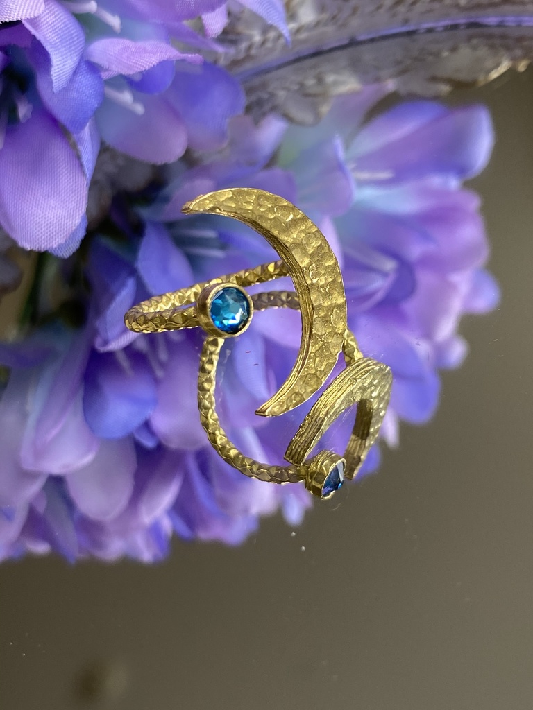 一点物*お月様リング