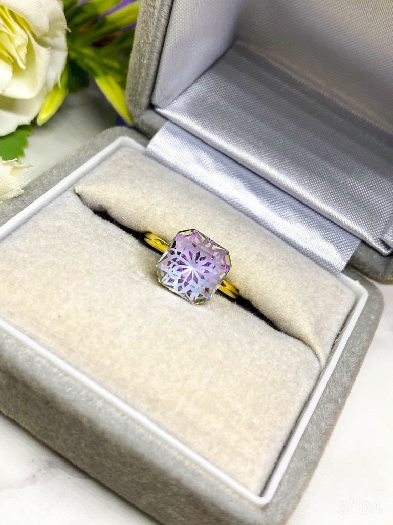 優しいラベンダーカラー💜指輪💍