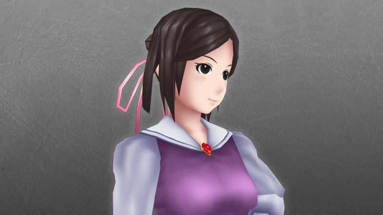 【ローポリ3DCG】モブキャラクターズ:町人B(女)