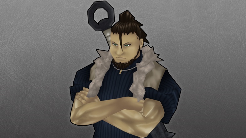 【ローポリ3DCG】モブキャラクターズ:武器屋(男)