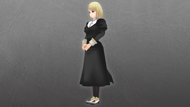 【ローポリ3DCG】モブキャラクターズ:シスター