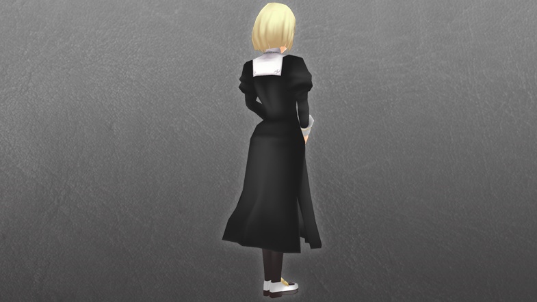 【ローポリ3DCG】モブキャラクターズ:シスター