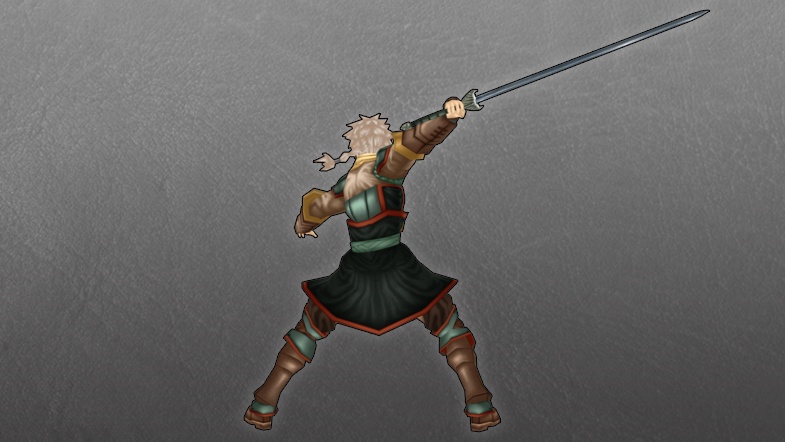 【ローポリ3DCG】モブキャラクターズ:傭兵(男)