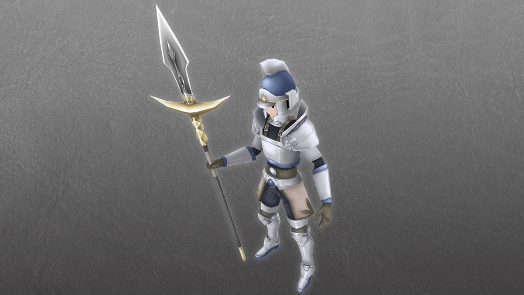 【ローポリ3DCG】モブキャラクターズ:城兵