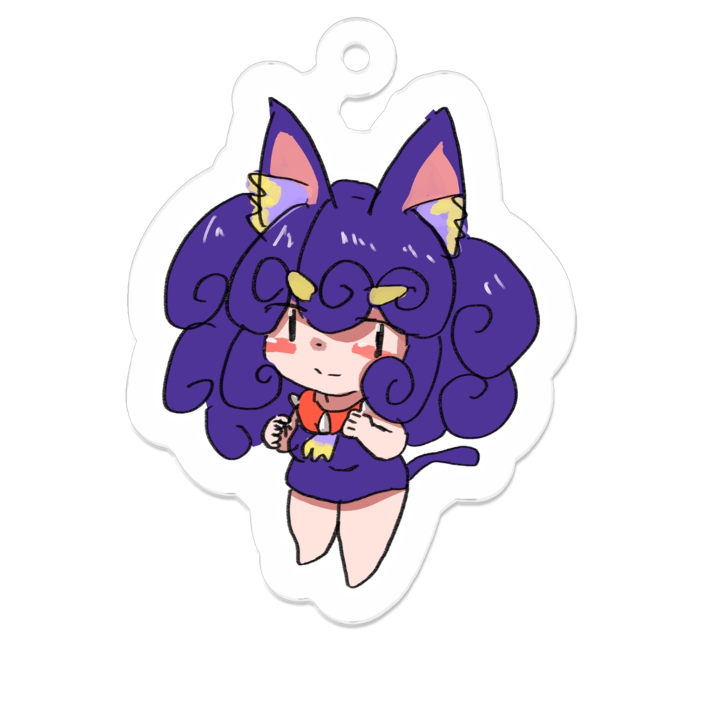 チビまろみのアクリルキーホルダー