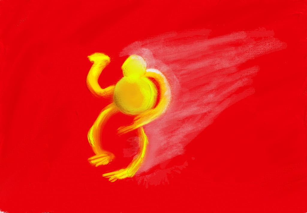 動き出す前の熱