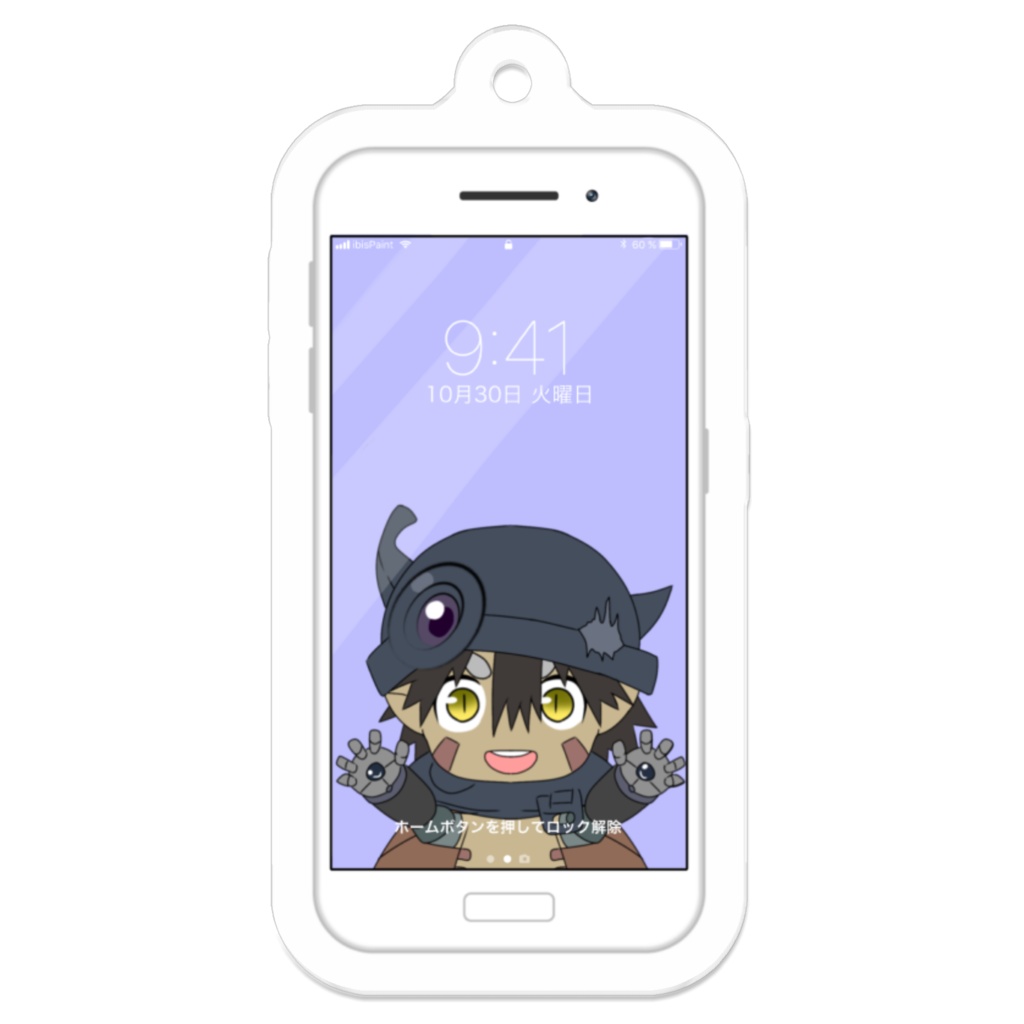 スマホに閉じ込められたレグのアクキー
