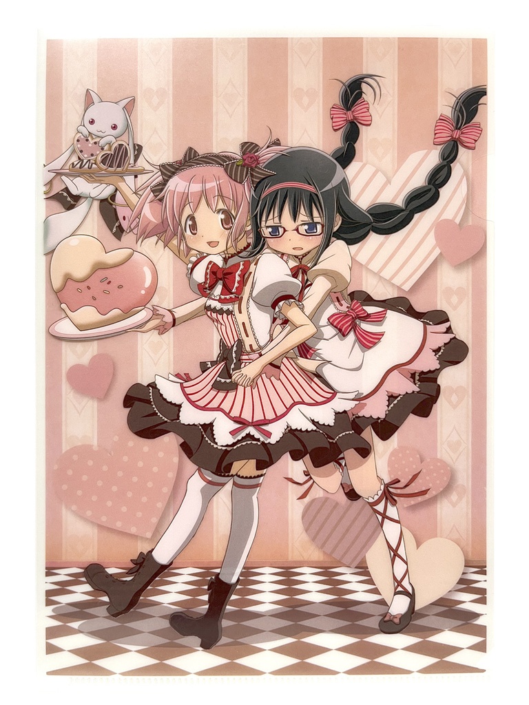 着せ替えクリアファイル（チョコレートまどほむ）