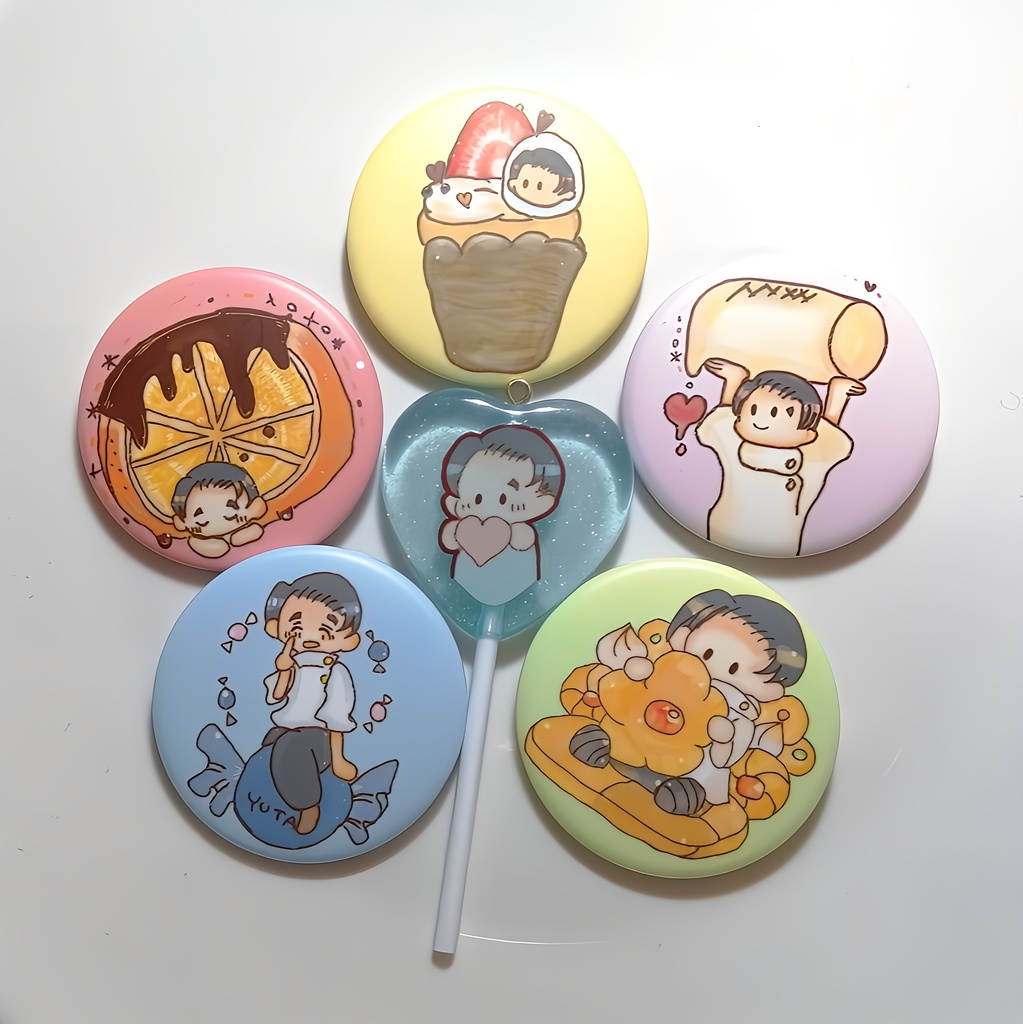 乙骨憂太アクキー＆缶バッジ