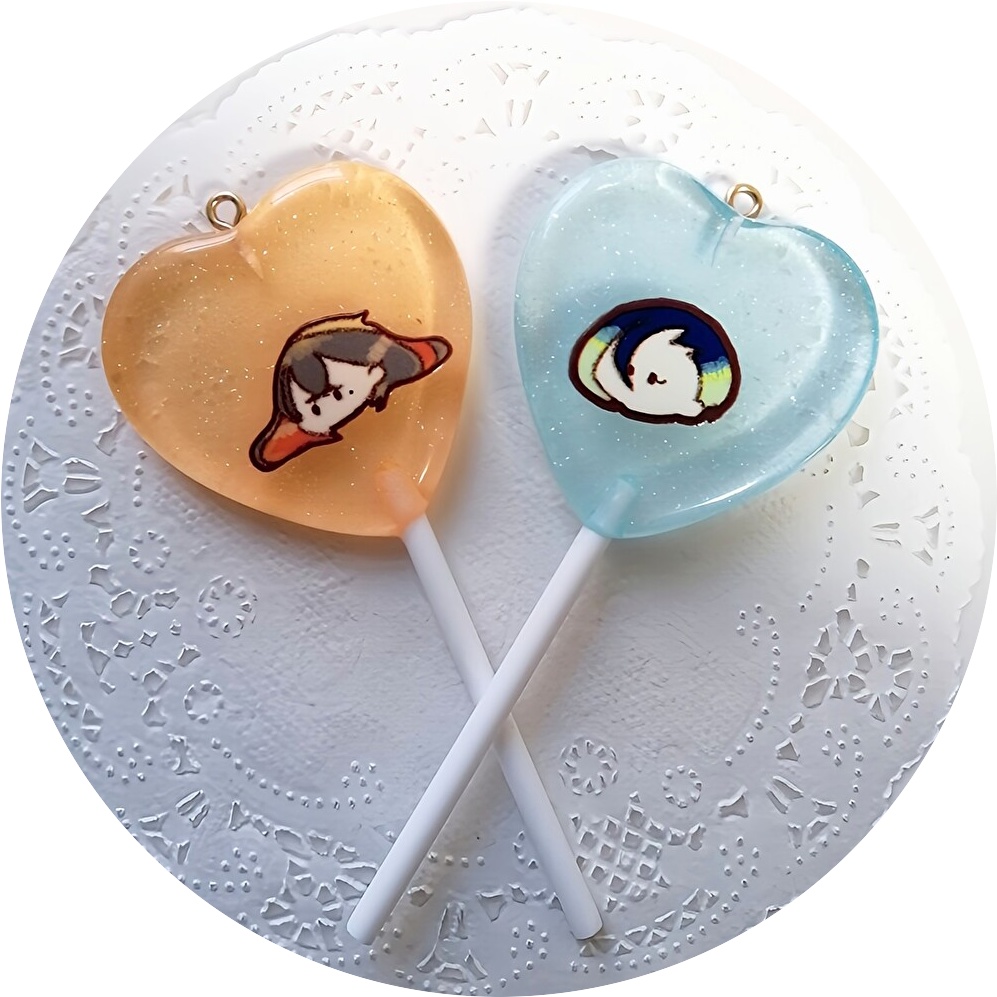 SV女子ゆるキャンディーアクキー