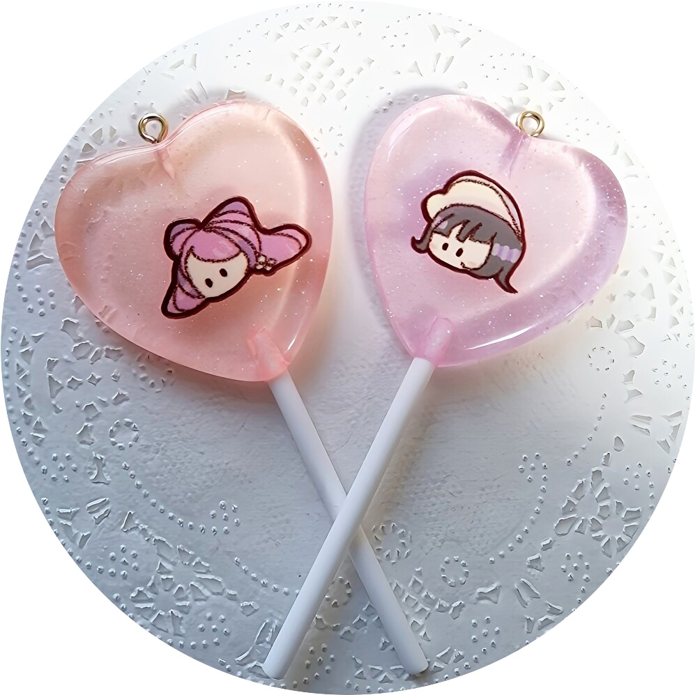 SV女子ゆるキャンディーアクキー