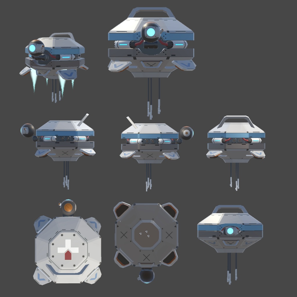 【3Dモデル】 Companion D.O.C Drone