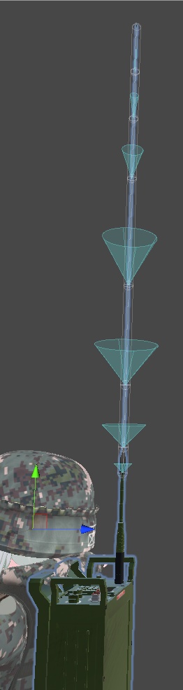 【3Dモデル】 Military radio PRX-999K