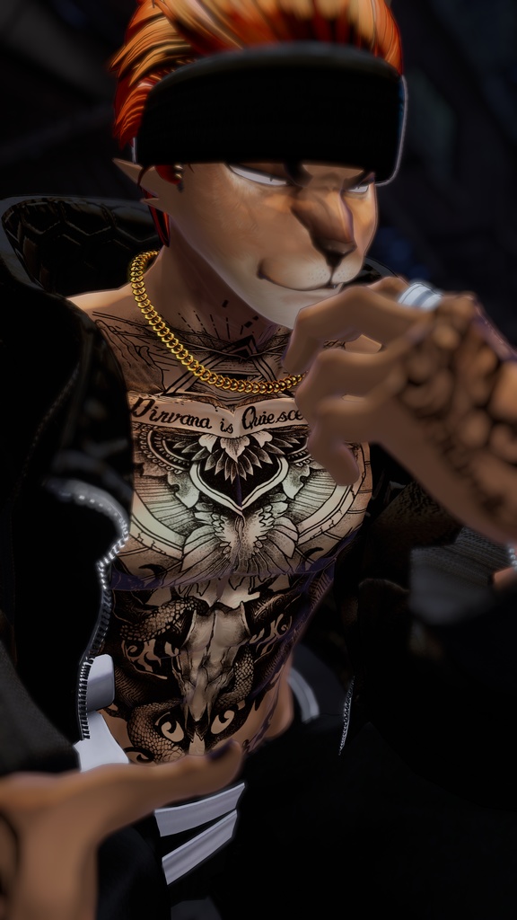 【タトゥー】Tatoo-CHAOS-【デカール】