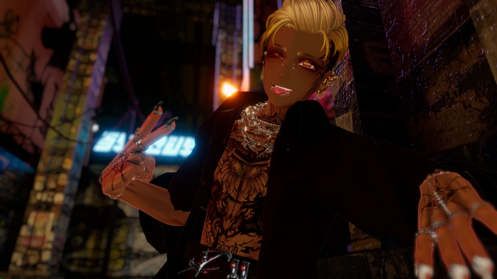 【タトゥー】Tatoo-CHAOS-【デカール】