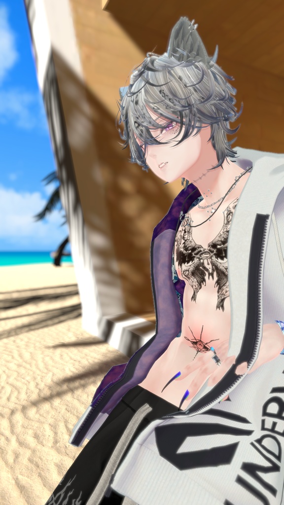 【タトゥー】Tatoo-CHAOS-【デカール】