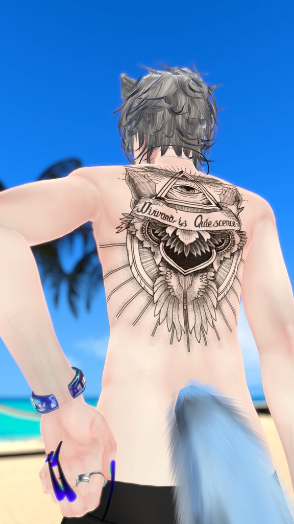 【タトゥー】Tatoo-CHAOS-【デカール】