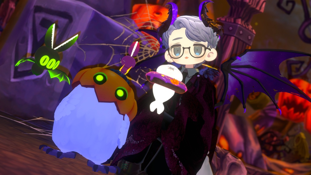 【追従ペット】::ぬけないザラシHalloween::