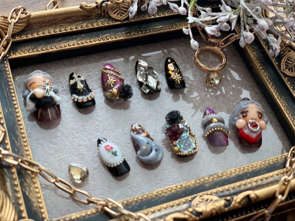 モーガン イメージネイルチップ【人狼J】