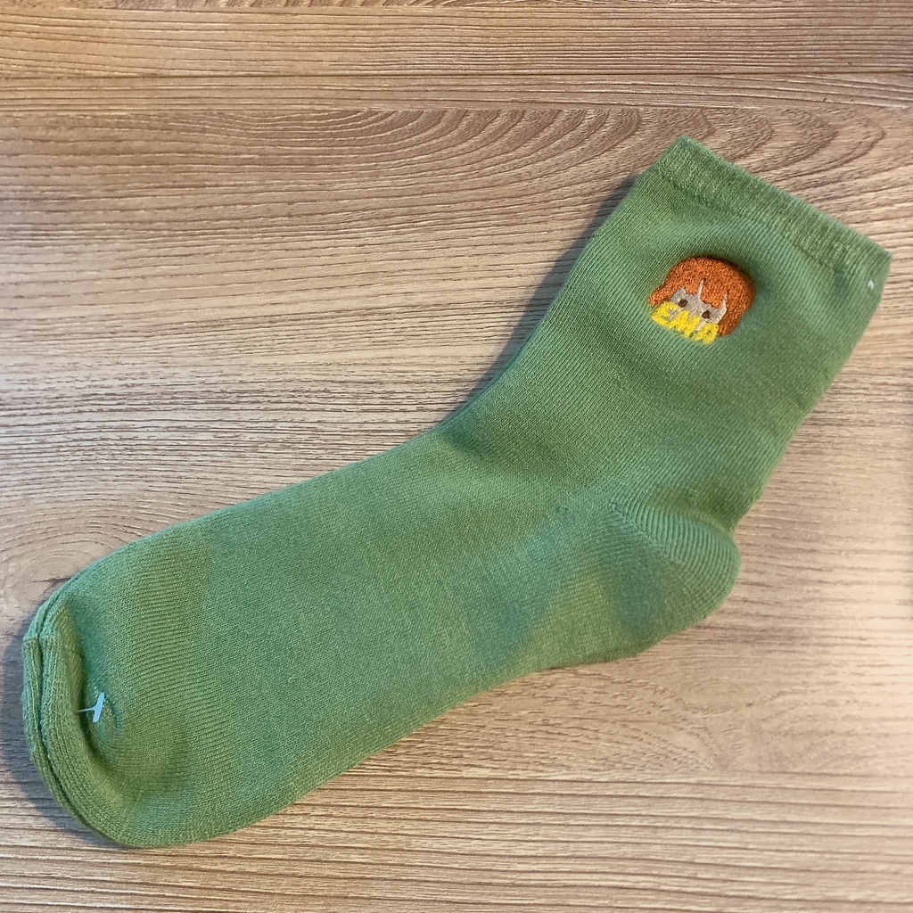 エマモチーフ靴下