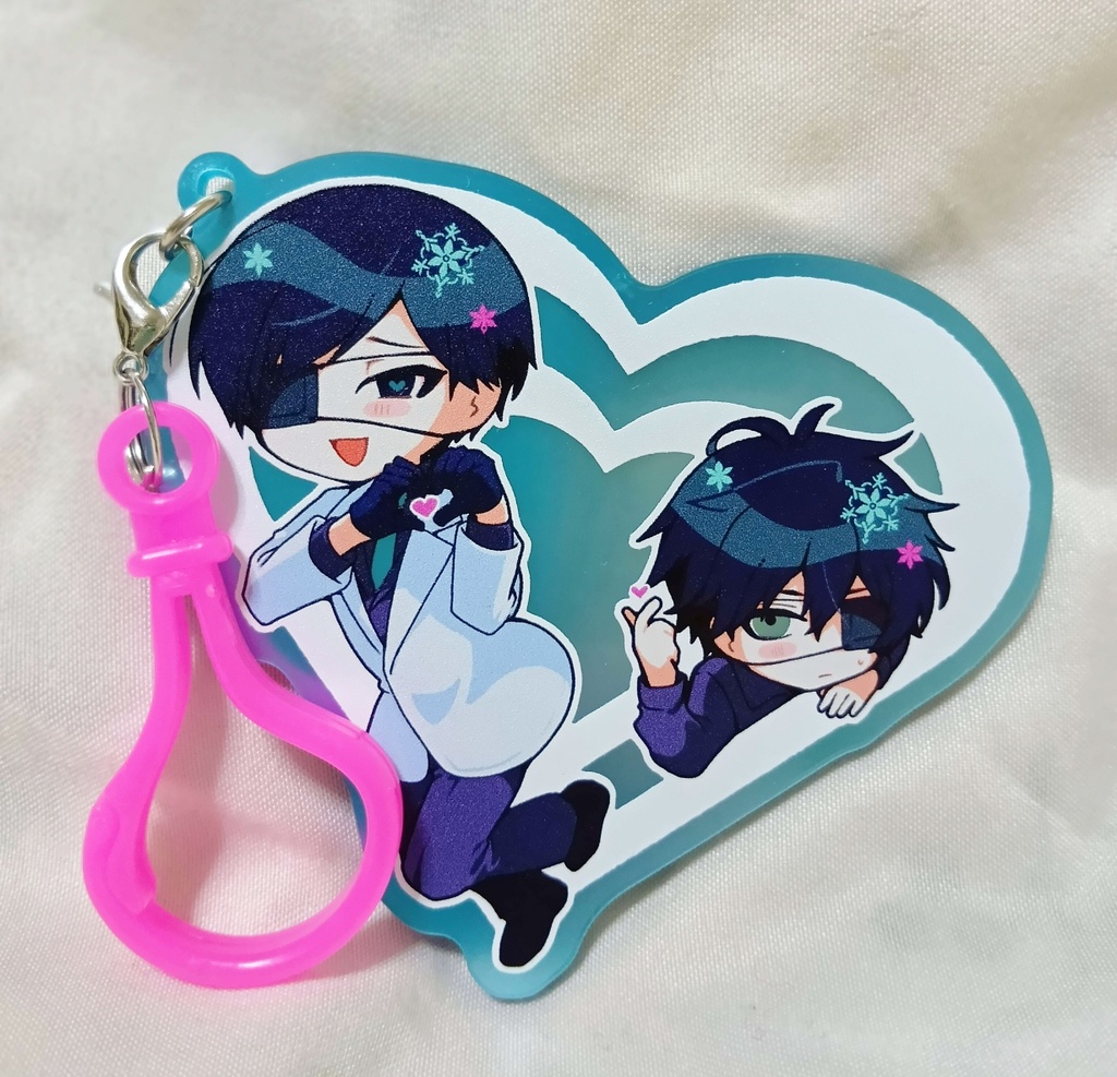 【二次創作】博玉アクリルキーホルダー