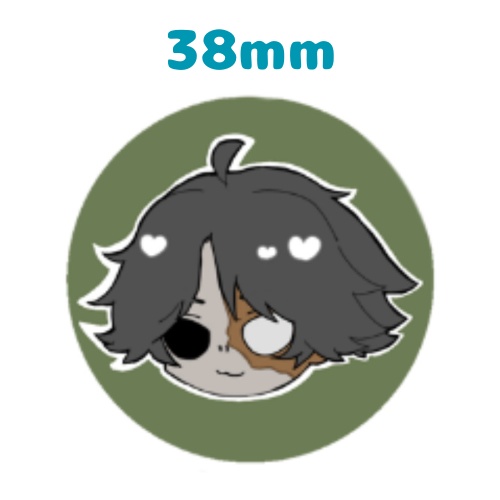 フールズ・ゴールド 初期衣装 缶バッジ