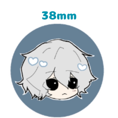 夜の番人 初期衣装 缶バッジ