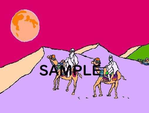 月と砂漠(Moon&Desert)