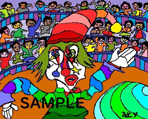 悲しきピエロ（sad clown)