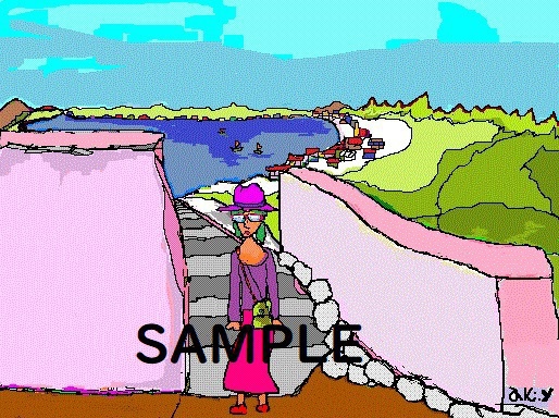 避暑地の出来事(Situation of summer resort)