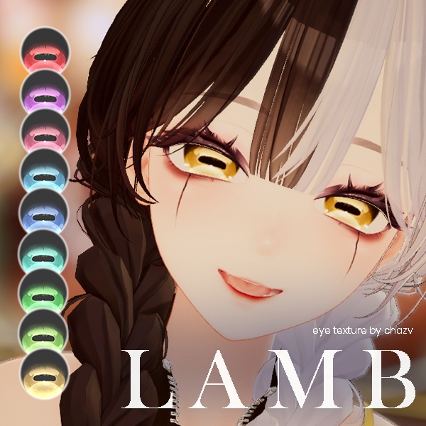 LAMB Eye Texture [ 9 colors | 3 Hues ]