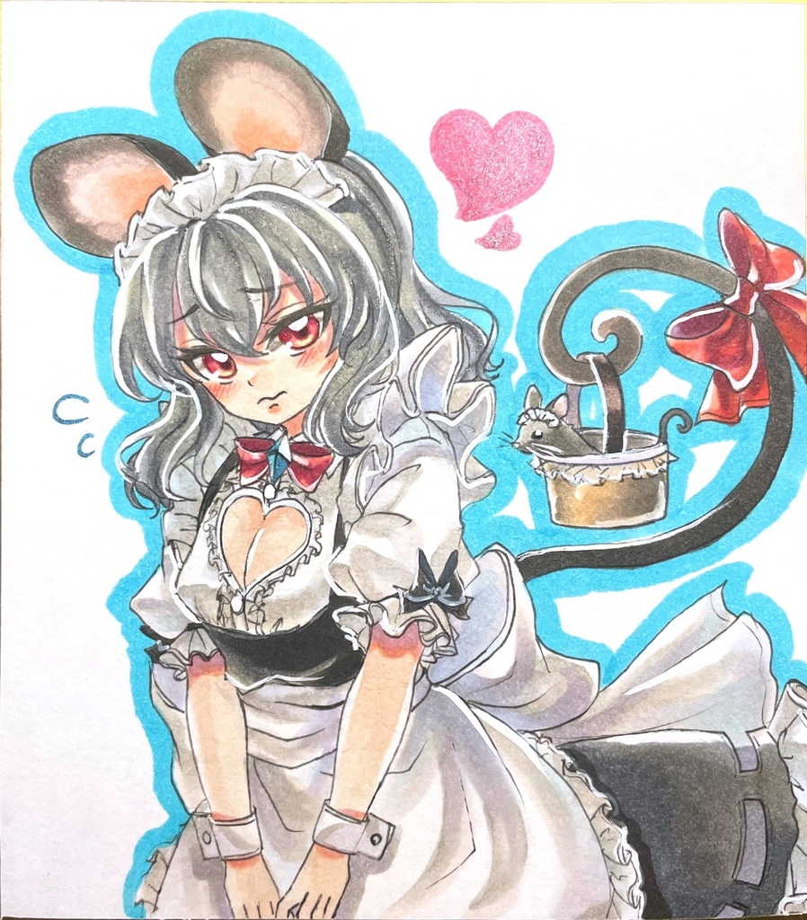 東方Project ナズーリン ミニ色紙