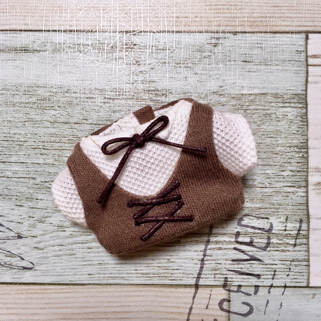 ぬい用 パステルベスト&シャツ