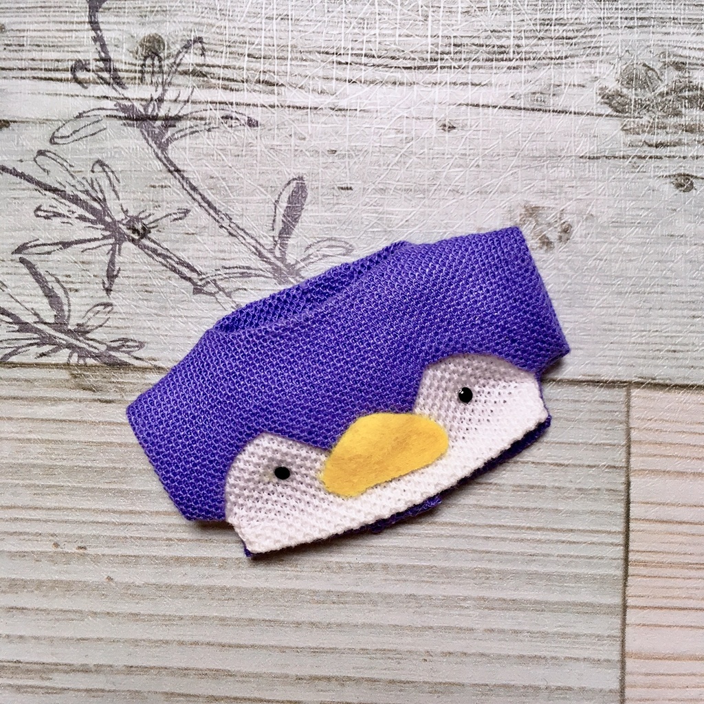 ぬい用 とりのふく-ペンギン-