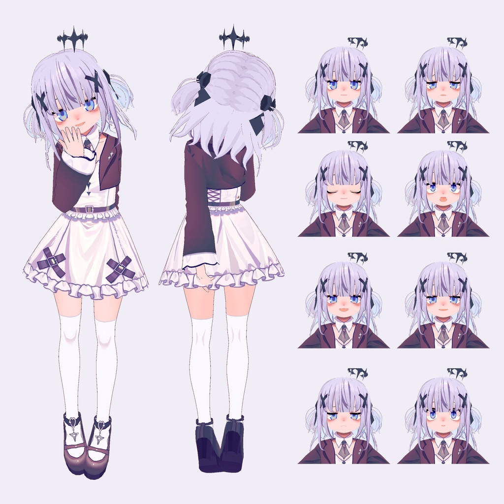 【VRoidモデル】ぷれたん【VRM・VRoid】