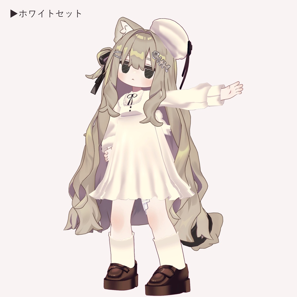 【キプフェル用】メイドライクワンピースセット【全7色】