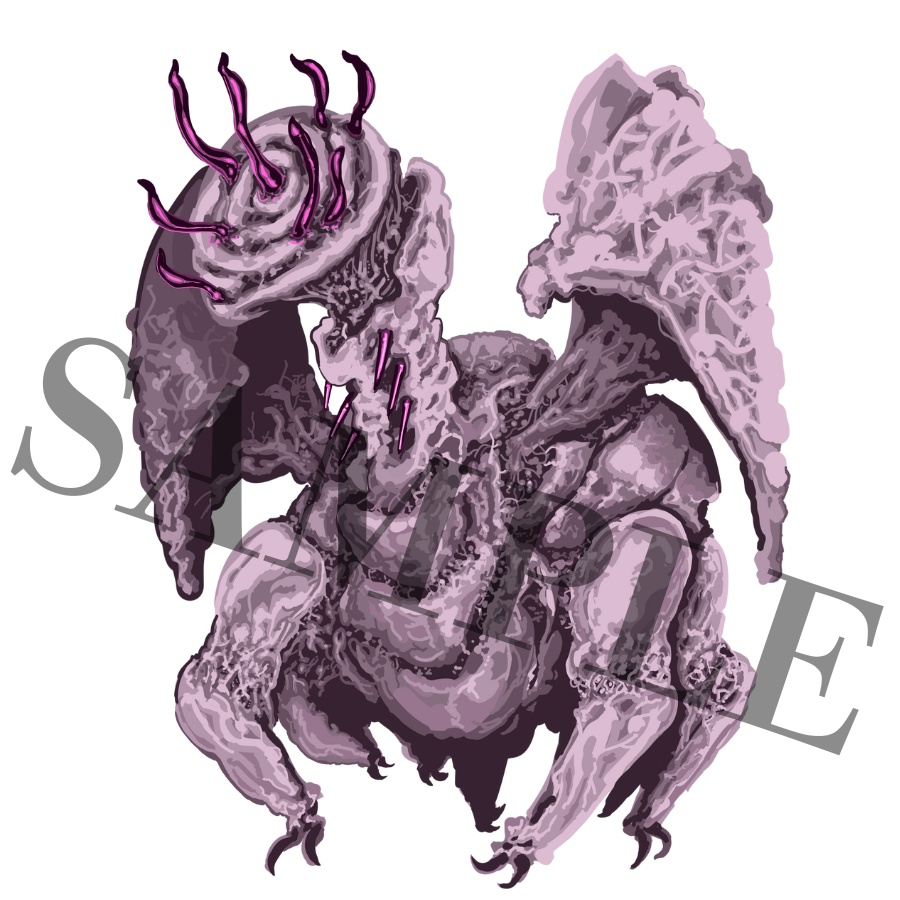 【エネミー立ち絵】ミ＝ゴ