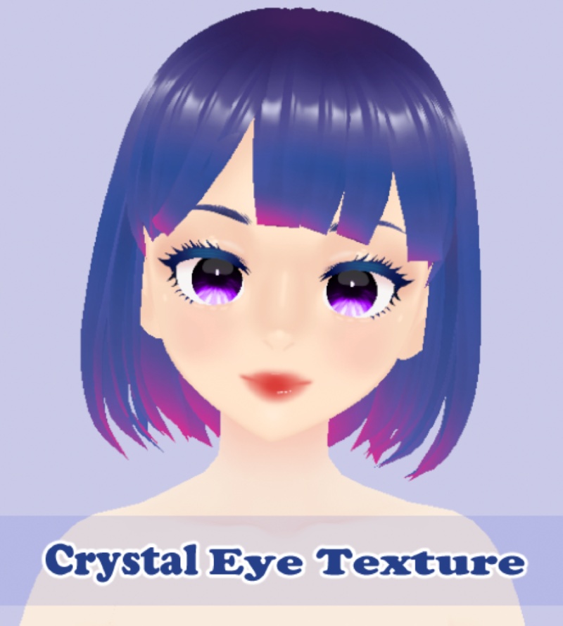 【VRoid】Crystal Eyes Texture