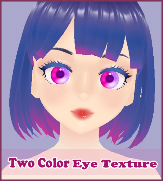 【VRoid】Two Color Eye Texture
