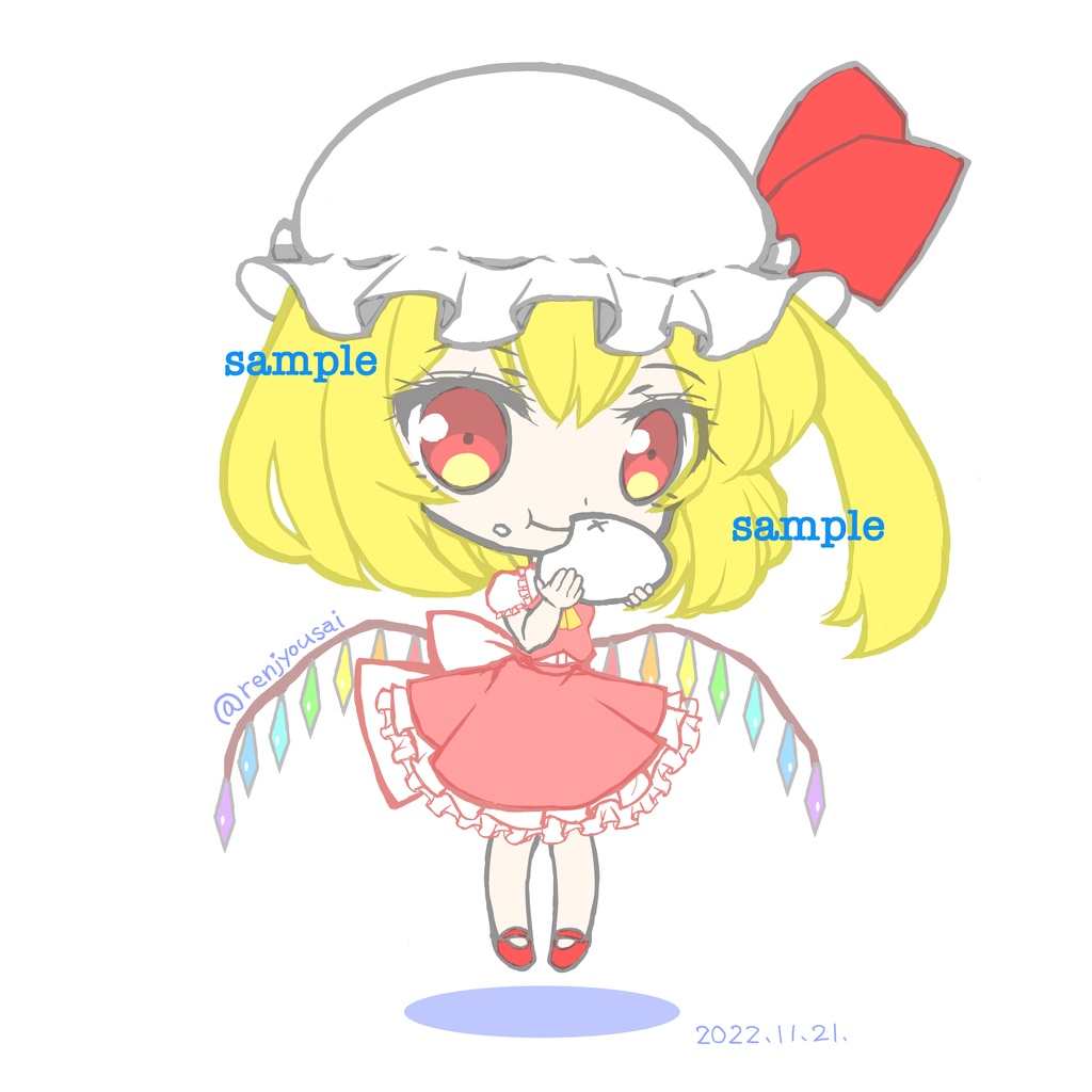 ¥3000よりSNSで使えるアイコンイラストを描かせて頂きます。