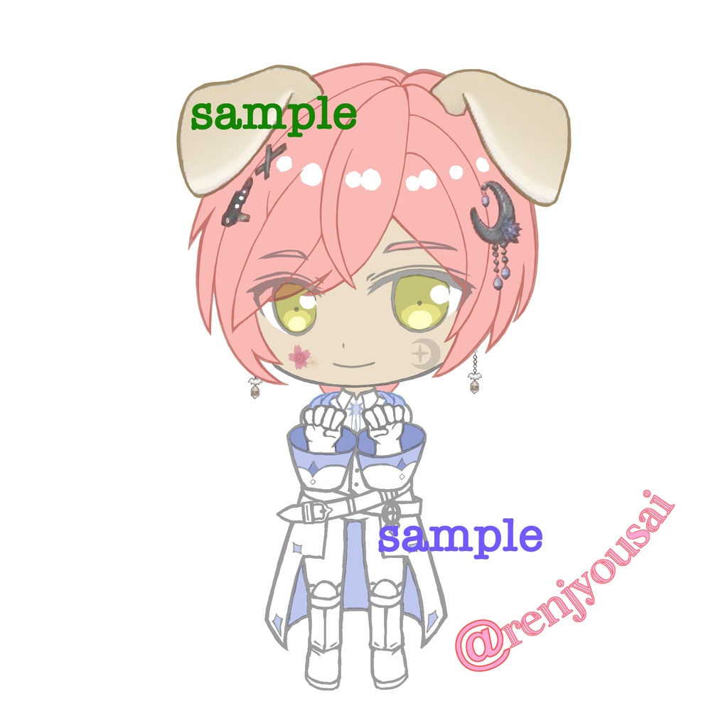 ¥3000よりSNSで使えるアイコンイラストを描かせて頂きます。