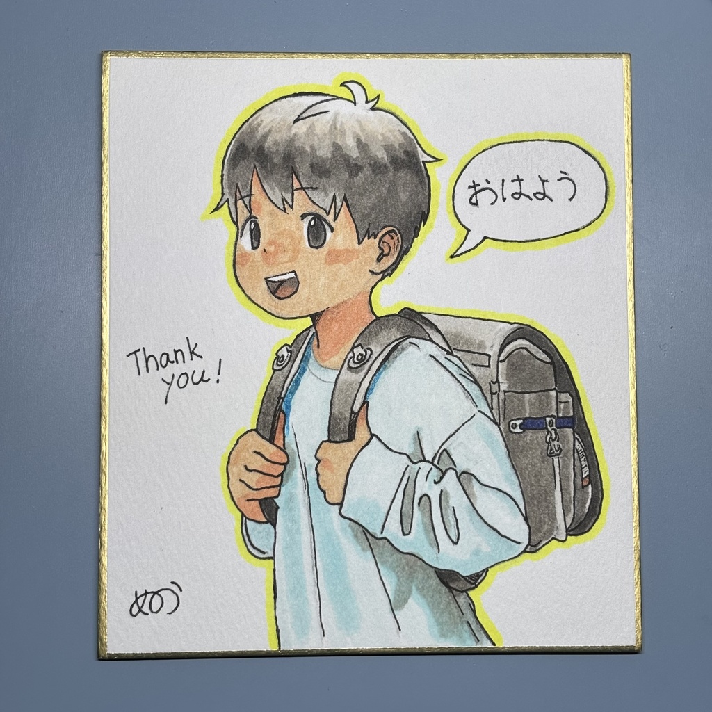 136mm×121mm 色紙２