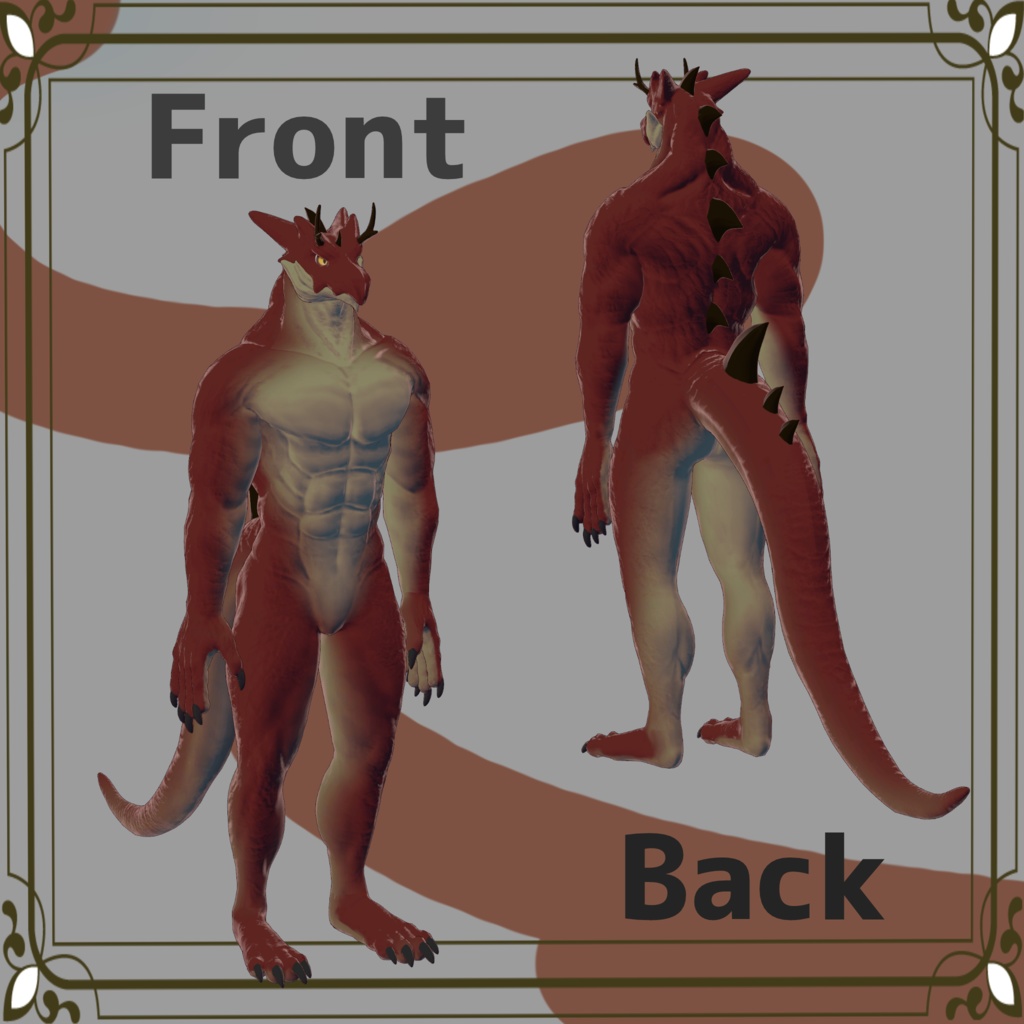 オリジナル3Dモデル【ガイア (Gaia) 】