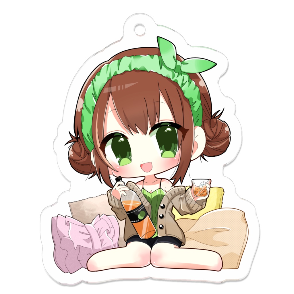 【小西沙耶：SDちる】アクリルキーホルダー