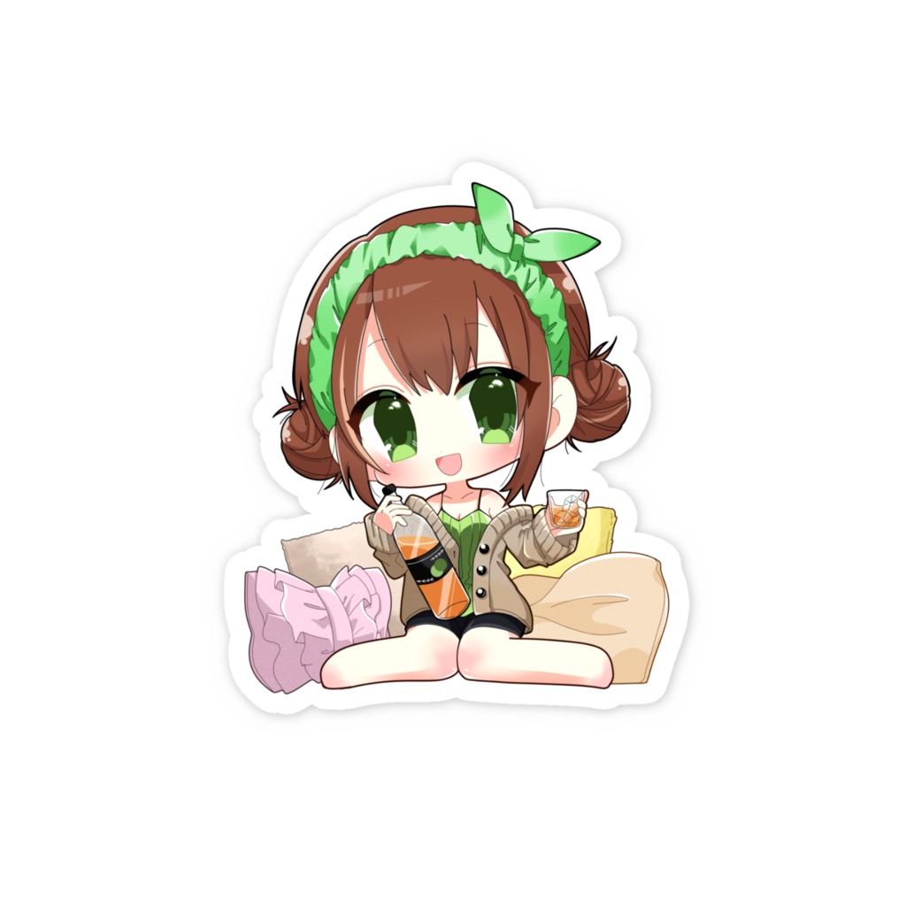 【小西沙耶:SDちる】ステッカー