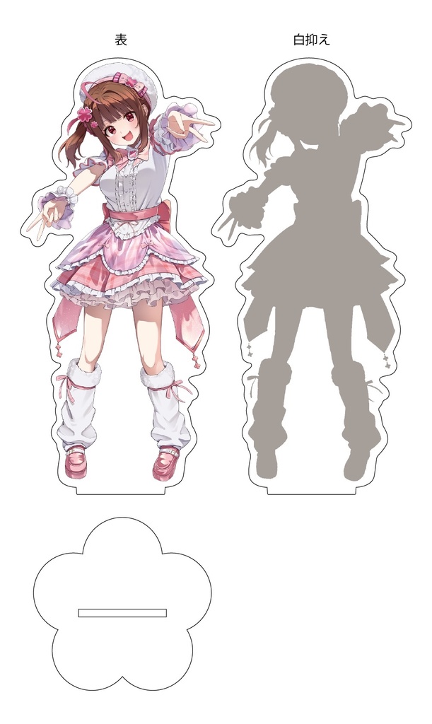 誕生日記念（だったもの）なつみちゃんビッグアクリルスタンド