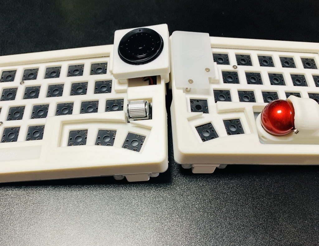 乾電池リポバッテリー両対応 無線キーボード Zonkey(マットホワイト)