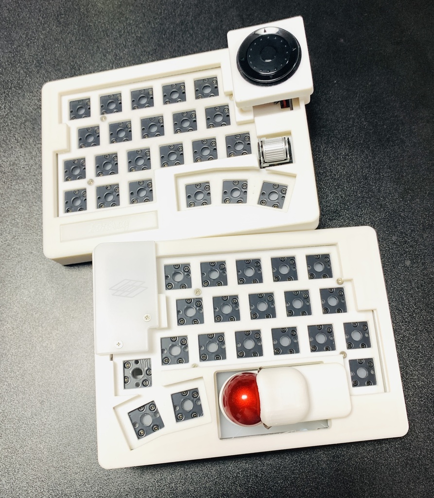 乾電池リポバッテリー両対応　無線キーボード　Zonkey（マットホワイト）