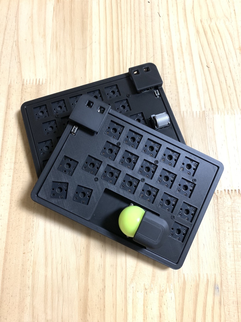 Zonkey自作キット(マットブラックのみ)無線キーボード