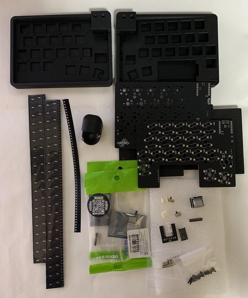 Zonkey自作キット(マットブラックのみ)無線キーボード